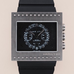 Hamilton - Khaki Code Breaker Chronograph Titanium Valjoux 7753 Réf. H796160