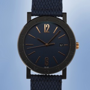 Bulgari - Solotempo Automatic Black SS PVD Full Set Réf. BB 41 S