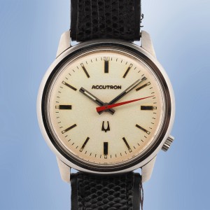 Bulova - Accutron Vintage Circa 1971 Boîte, Bracelet et Boucle D'Origine Rare! 