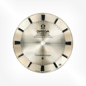 Omega - Cadran Constellation Pie Pan argent pour Réf. CK 2652