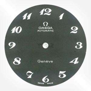 Omega - Cadran noir Automatic Genève chiffres Breguet pour Réf. 165.0041