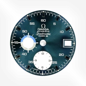 Omega - Cadran Seamaster Automatic Bleu soleil pour Réf. 176.002/176.0007
