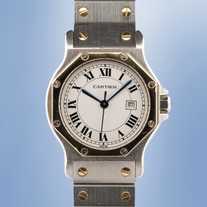 Cartier - Santos Octogonal Automatic Spider Circa 1990 Réf. 2966