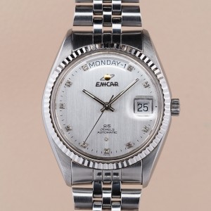 Enicar - Ocean Pearl Day-Date Automatic Circa 1970 Réf. 2169.51.30
