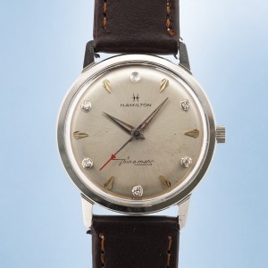 Hamilton - Thin-O-Matic "Diamond Dial" Microrotor Cal. Buren 1000 Vintage Circa 1960