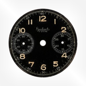 Hanhart - Cadran et pièces pour chronographe Flyback