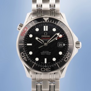Omega - Seamaster 300M James Bond 50th Anniversary Co-Axial Chronometer Limited Edition 11007 pièces Circa 2012 Réf. 212.30.41.20.01.005