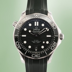 Omega - Seamaster Diver 300 M 42mm Green Full Set Circa 2024 Réf. 210.32.42.20.10.001