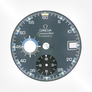Omega - Cadran Seamaster Automatic bleu pour Réf. 176.0007