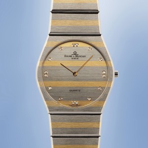 Baume & Mercier - Monte Carlo Zebra Polo Diamonds Quartz Circa 1980 Réf. 5122.038