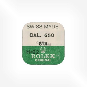 Rolex Cal. 650 - Axe de balancier scellé ouvert 819