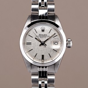 Rolex - Oyster Perpetual Date "Linen Dial" Circa 1972 Réf. 6916