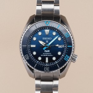 Seiko - "The Great Blue" Prospex King Sumo PADI Special Edition Automatic Diver Réf. SPB375J1