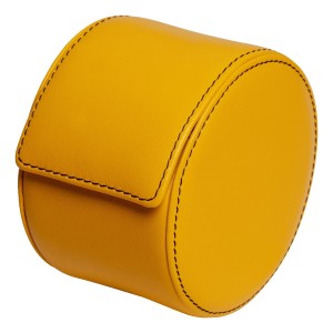 Kross Studio - The Chromatic Watch Roll Collection Yellow Leather