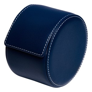 Kross Studio - The Chromatic Watch Roll Collection Navy Blue Leather