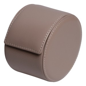 Kross Studio - The Chromatic Watch Roll Collection Taupe Leather