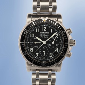 Zenith - Rainbow Flyback Chronograph Automatic Circa 1995 Réf. 01/02.0470.405
