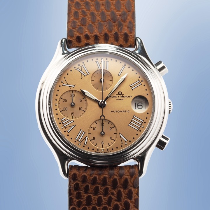 Baume & Mercier - Baumatic Chronographe 36mm Circa 2000 Réf. LO 542