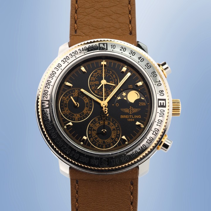 Breitling - Astromat 1461 Chronographe à Calendrier Perpétuel et Phase de lune Réf. D19405