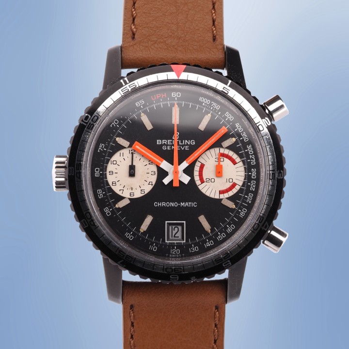Breitling - ChronoMatic Vintage PVD Noir Réf. 2110