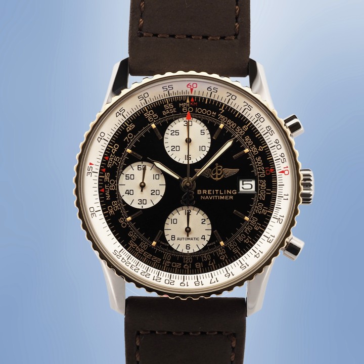 Breitling - Old Navitimer II Chronograph Automatic Révisée Circa 1995 Réf. D13022