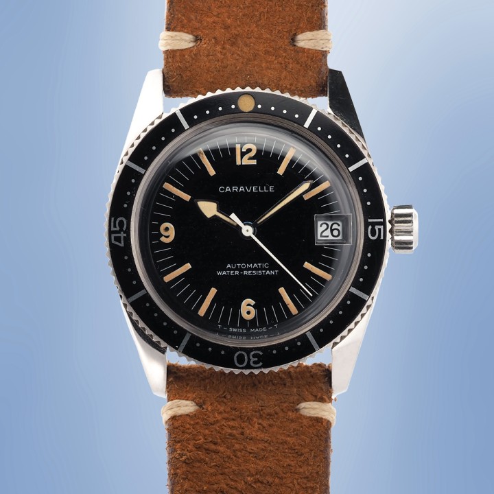 Caravelle Watch Division Bulova Watch Co - Vintage Sea Hunter Diver Réf. 665-1