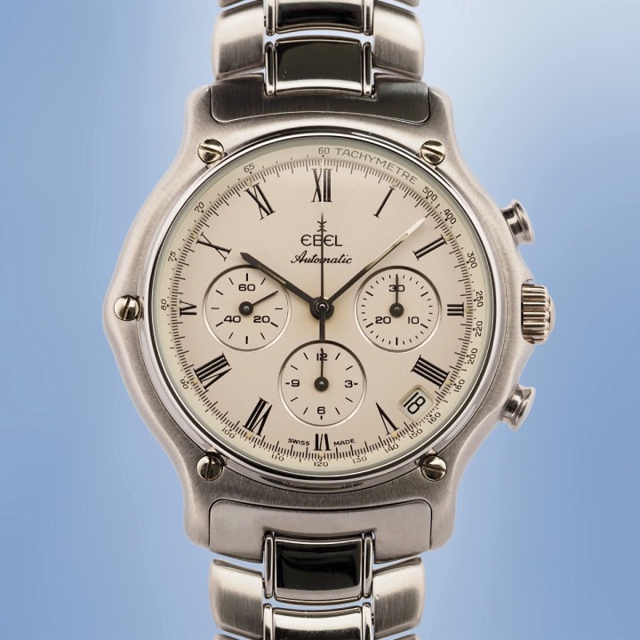 Ebel - 1911 El Primero Chronograph Circa 1993 Cal. 134 Full Set Réf. 9134901