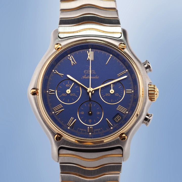 Ebel - 1911 Chronographe El Primero Full Set Circa 1990 Réf. 1134901