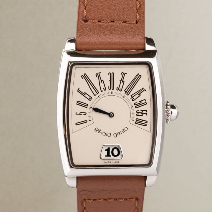Gerald Genta - Retro Solo Réf. RS0.M.10 avec bracelet acier original