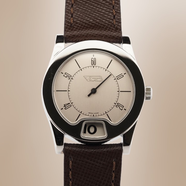 Bulgari - Gianni Bulgari Enigma Jump Hour Quartz Circa 1999 Réf. 114162S