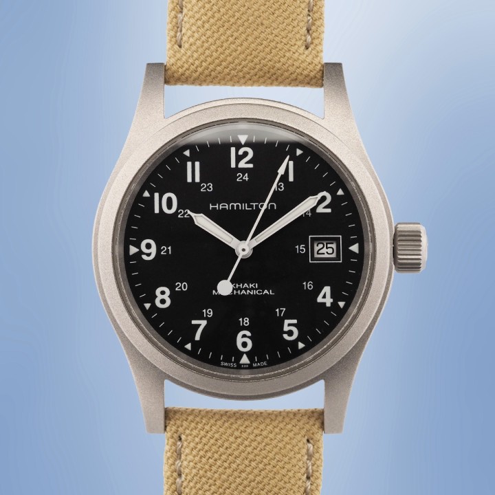 Hamilton - Khaki Field Officer Mechanical Full Set Réf. H694190