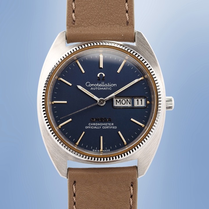 Omega - Vintage Automatique Constellation Circa 1975 Réf. ST 168.0064