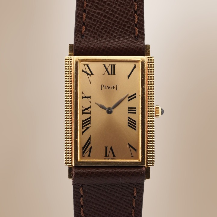 Piaget - Rectangular Manual Cal. 9P Or Jaune 18cts Circa 1970 Réf. 9212
