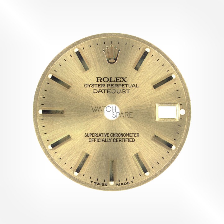 Rolex - Cadran or jaune/ champagne Lady Datejust Réf. 6514 / 6517 / 6519 / 6520