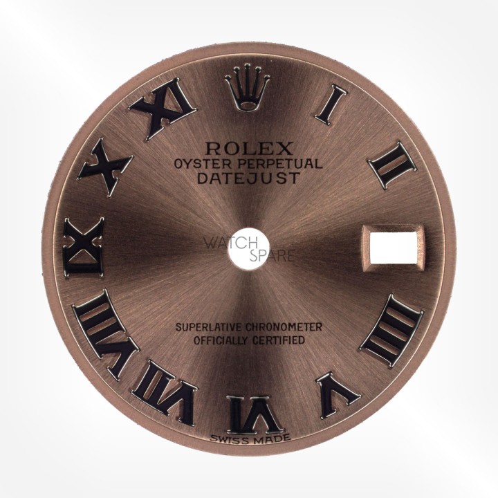 Rolex - Cadran Rose Datejust 19,88mm avec jeu d'aiguilles