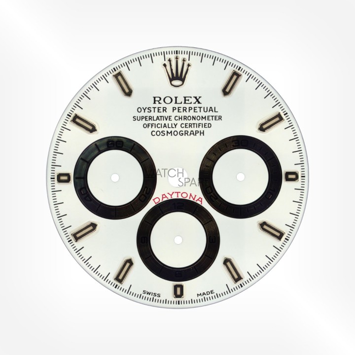 Rolex - Cadran Blanc Daytona 28,47mm avec jeu d'aiguilles