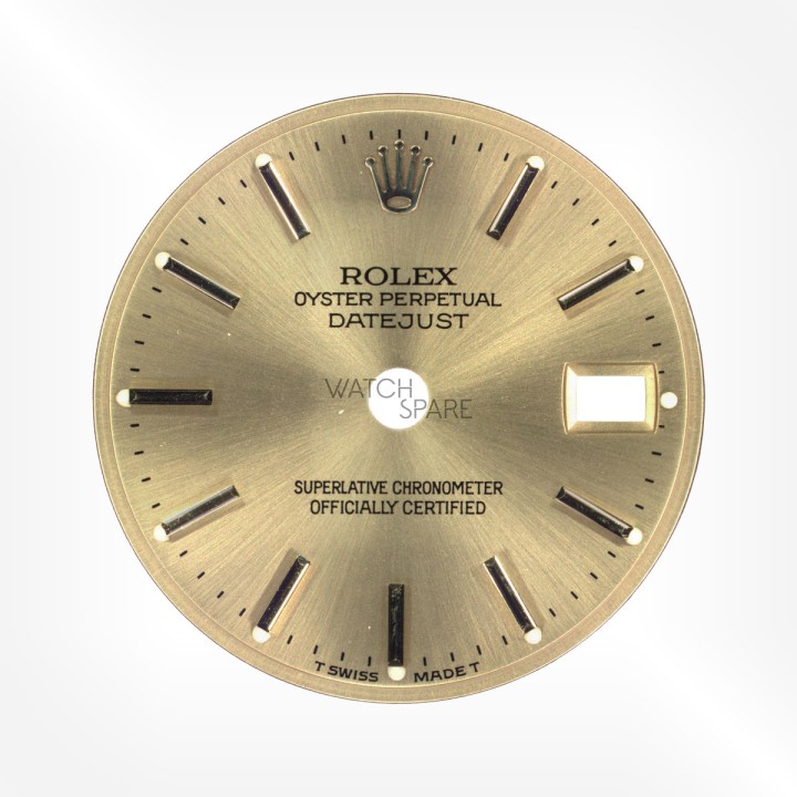 Rolex - Cadran Or jaune/ Champagne Datejust 19,90mm
