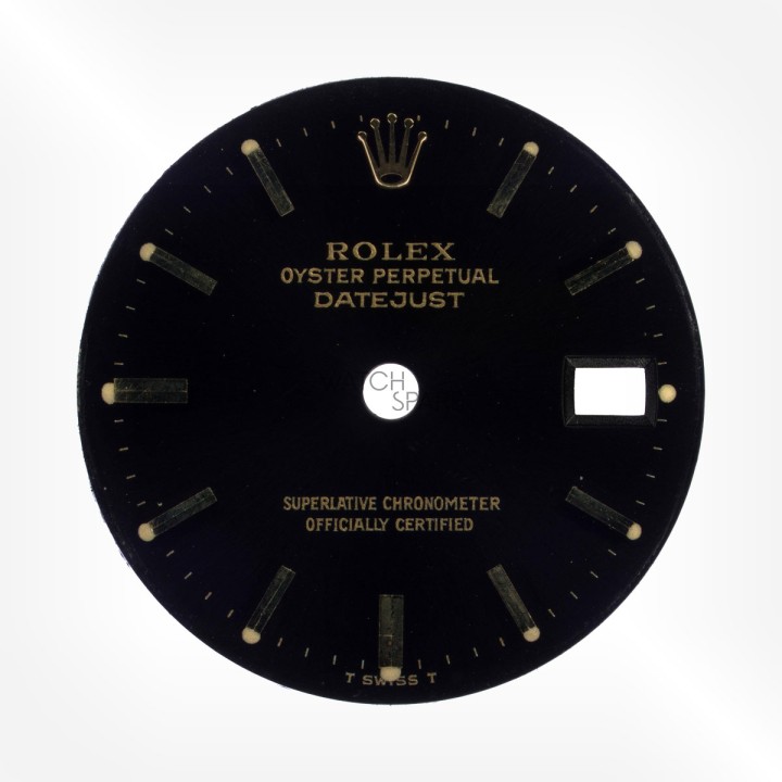 Rolex - Cadran Noir Datejust 19,84mm