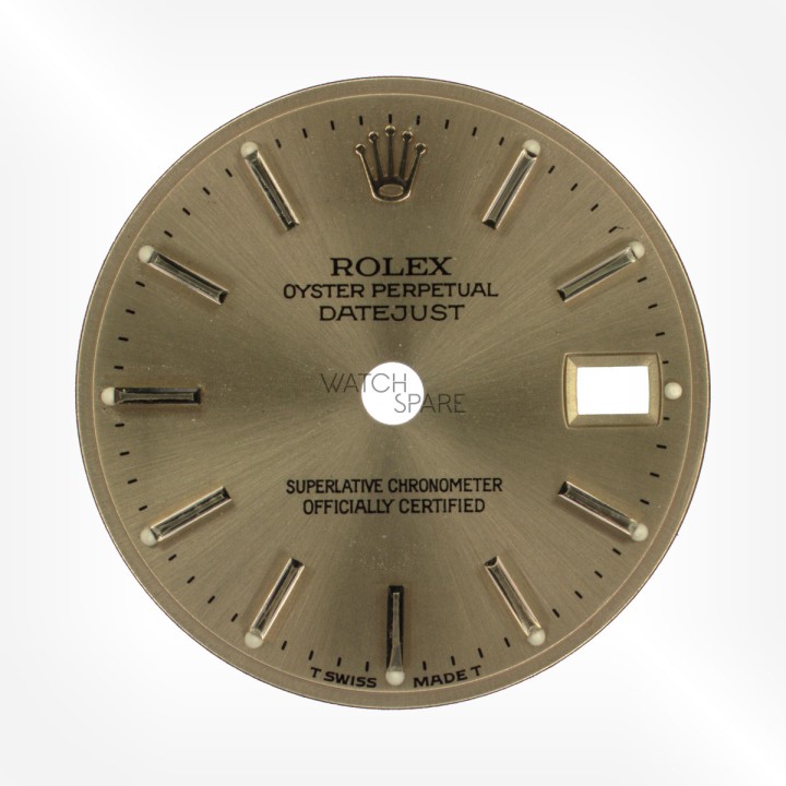Rolex - Cadran Or jaune/ Champagne Datejust 19,81mm
