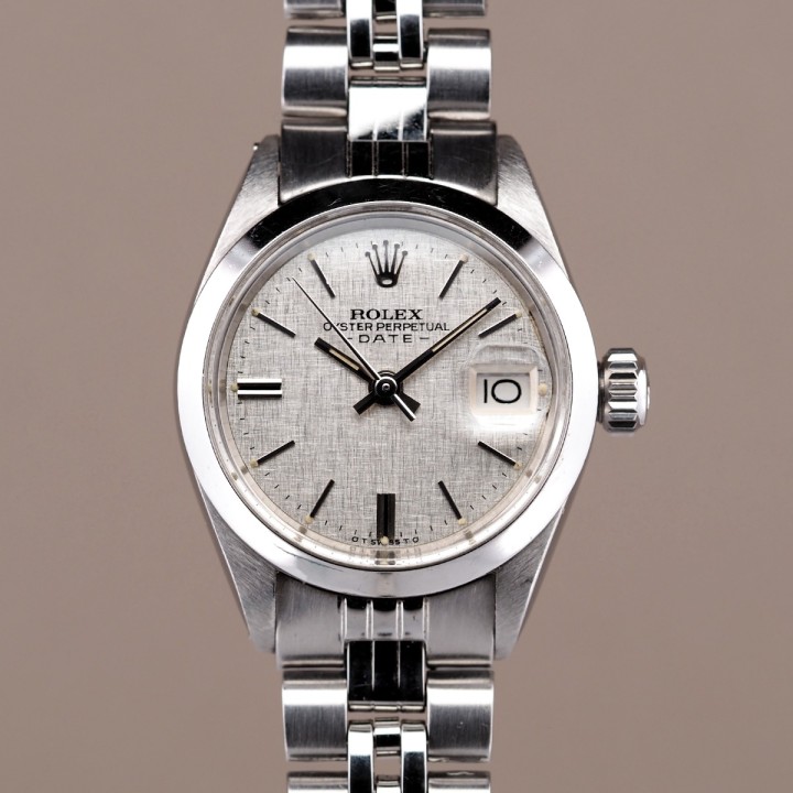 Rolex - Oyster Perpetual Date "Linen Dial" Circa 1972 Réf. 6916