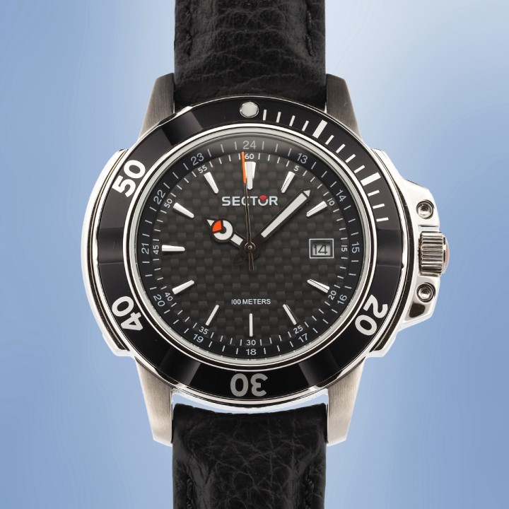 Sector - N.O.S. 100 Meters Black Diver Réf. 240