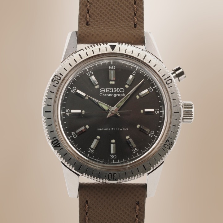 Seiko - Chronograph Crown Tokyo Olympic Games '64 Vintage Circa 1964 Réf. 45899