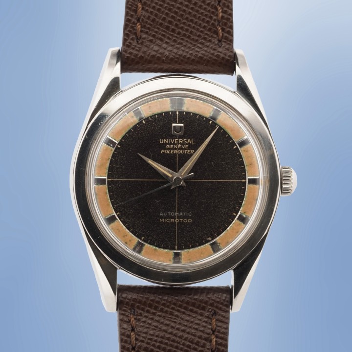 Universal Genève - Polerouter Automatic Microtor Circa 1956 Réf. 20360-3