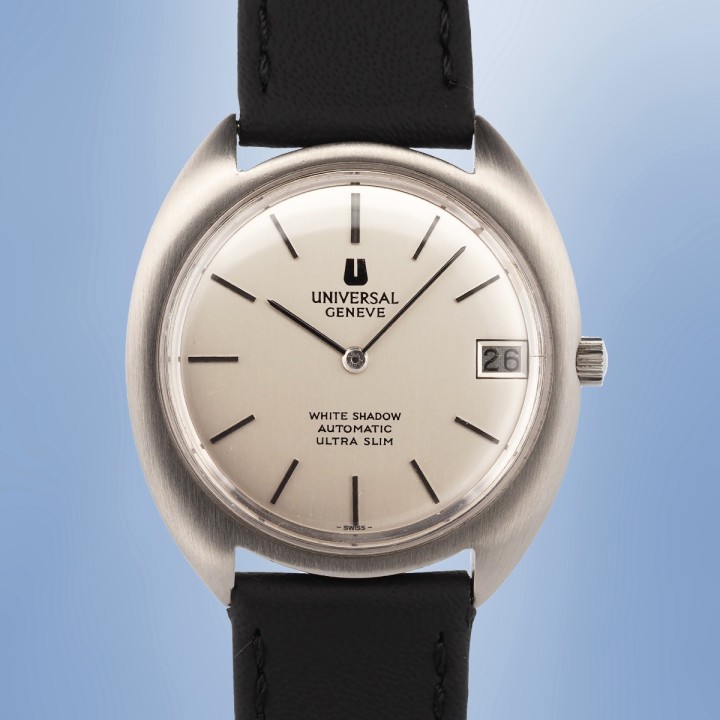 Universal Genève - White Shadow Ultra Slim Date 35mm Cal. 1-67 Réf. 867101