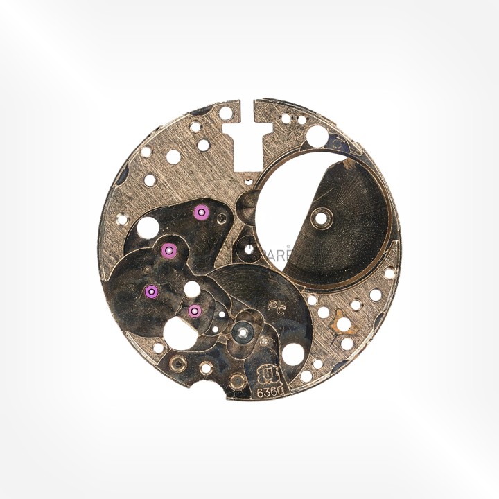 Unitas Cal. 6360 - Platine 100