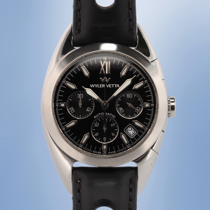 Wyler Vetta - Design Award Pierre de Coubertin Chronographe Circa 2011 Réf. WV-0003-EE