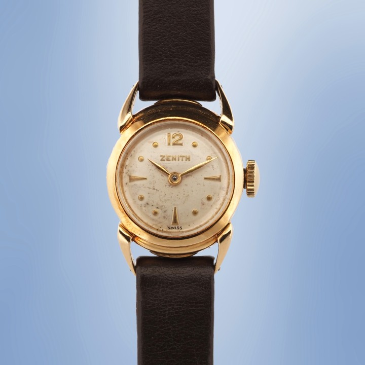 Zenith - Petite Vintage Mechanical 18k Yellow Gold