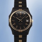 Universal Genève - NOS Polerouter PVD Noir 31mm Quartz Circa 1990