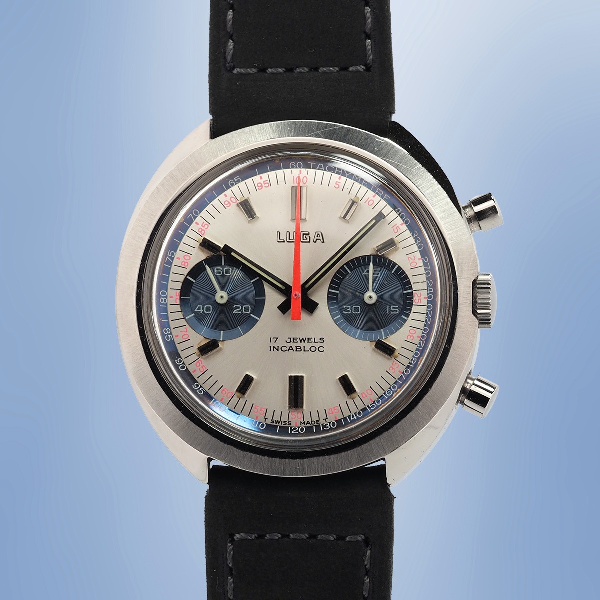 Luga - Chronographe vintage Réf.2000
