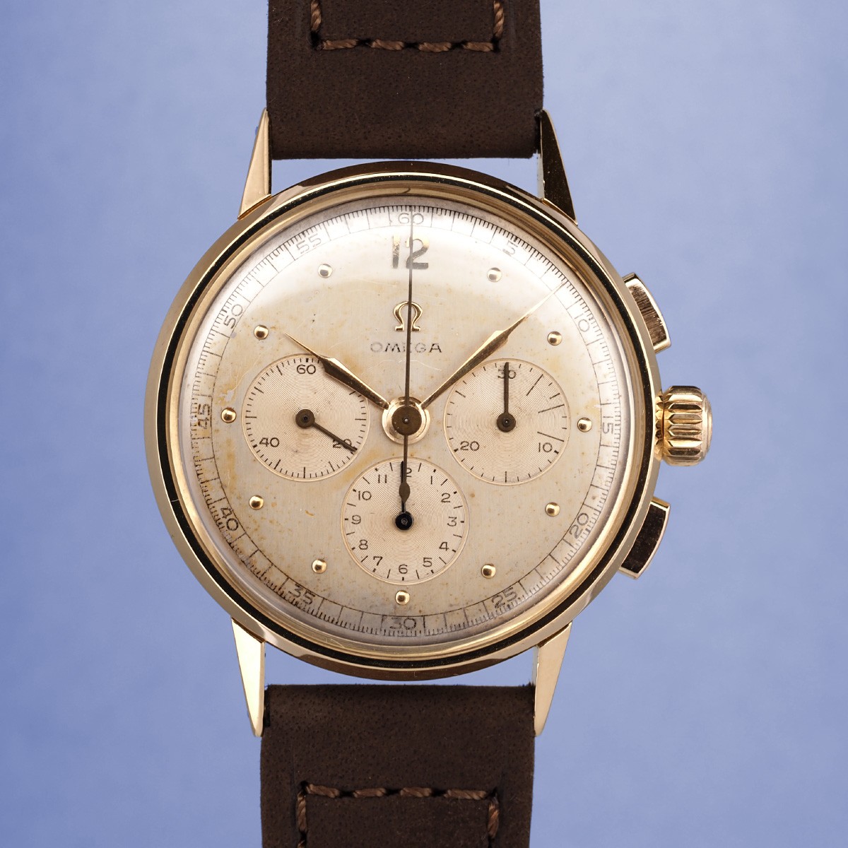 Omega - Chronographe Vintage 27 CHRO C12 Or Jaune 18 cts